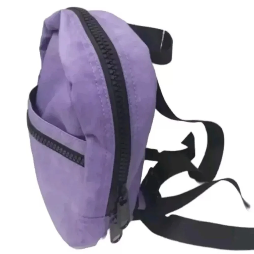 BP Purple Mini Nylon Backpack Nordstrom Zipper Micro Unisex Packable Travel New